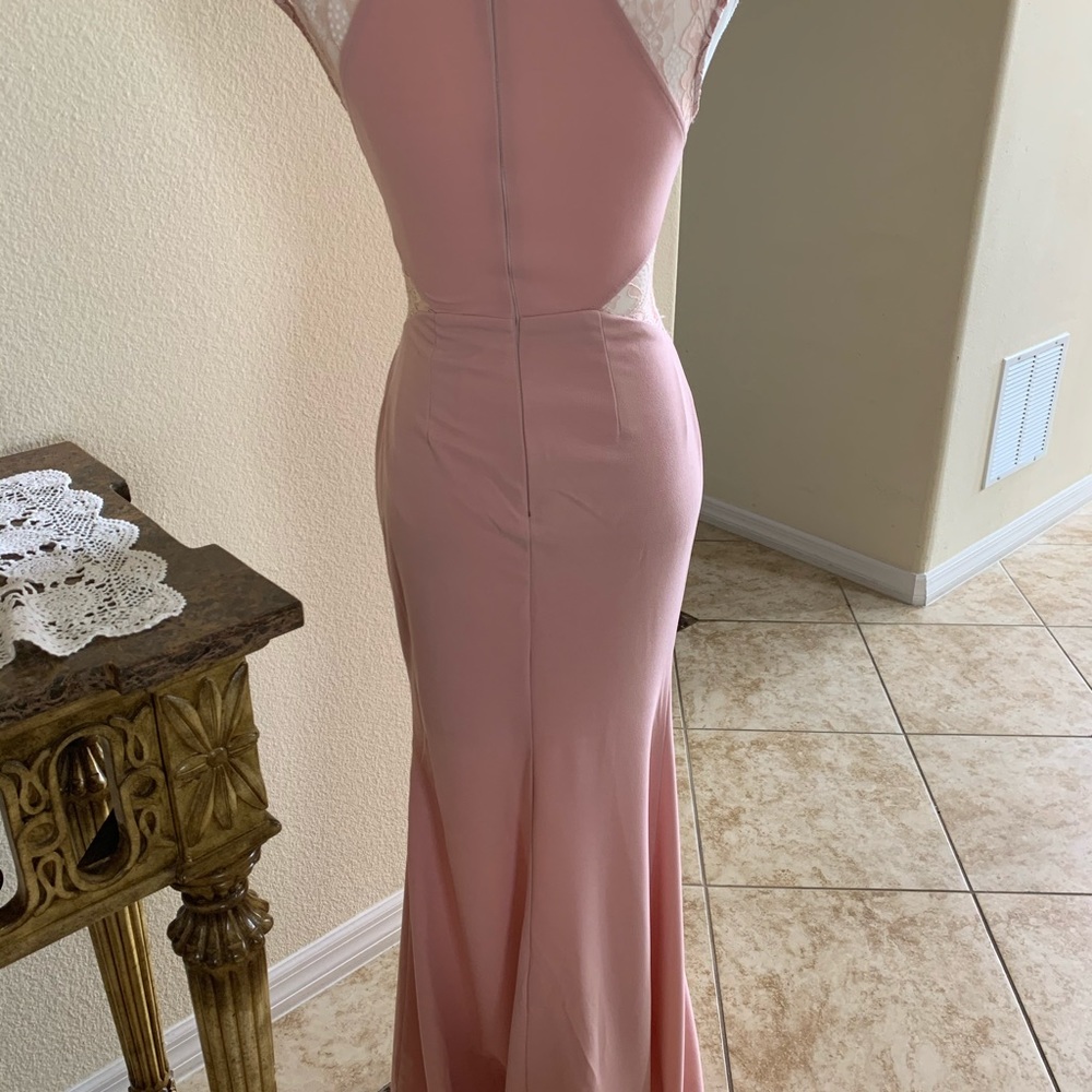 Maniju floor length rose dress Size S NWT - Picture 2 of 3